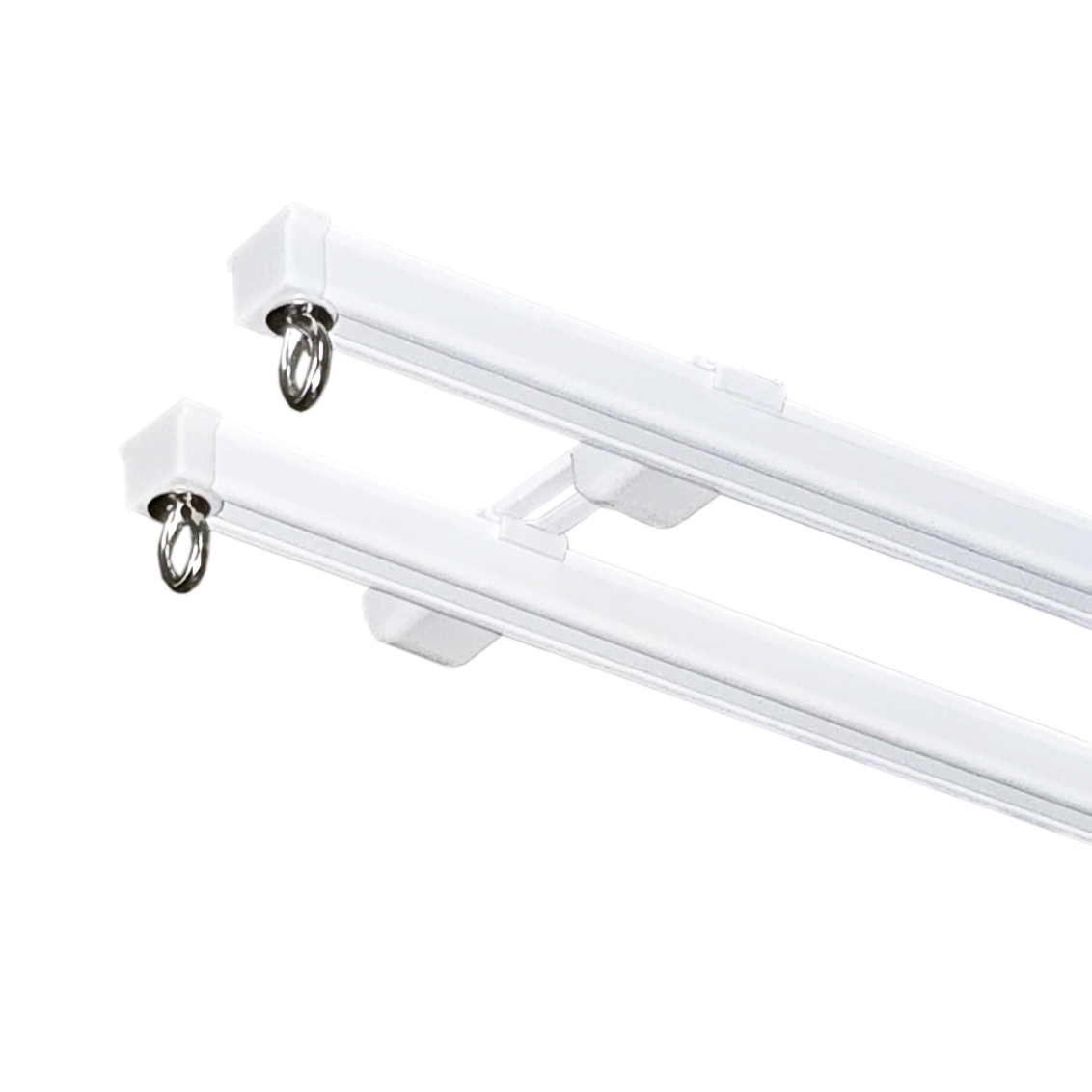 Karnisz sufitowy aluminiowy Biały TS - obrazek 2
